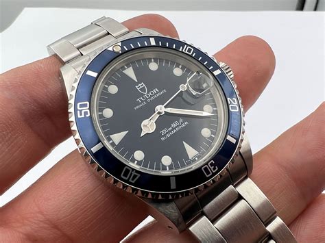 tudor 75090 blue|tudor submariner vs rolex.